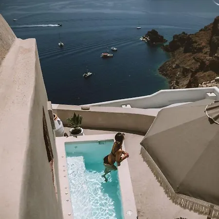 Alojamento de Acomodação e Pequeno-almoço Spitia Santorini Collection Oia